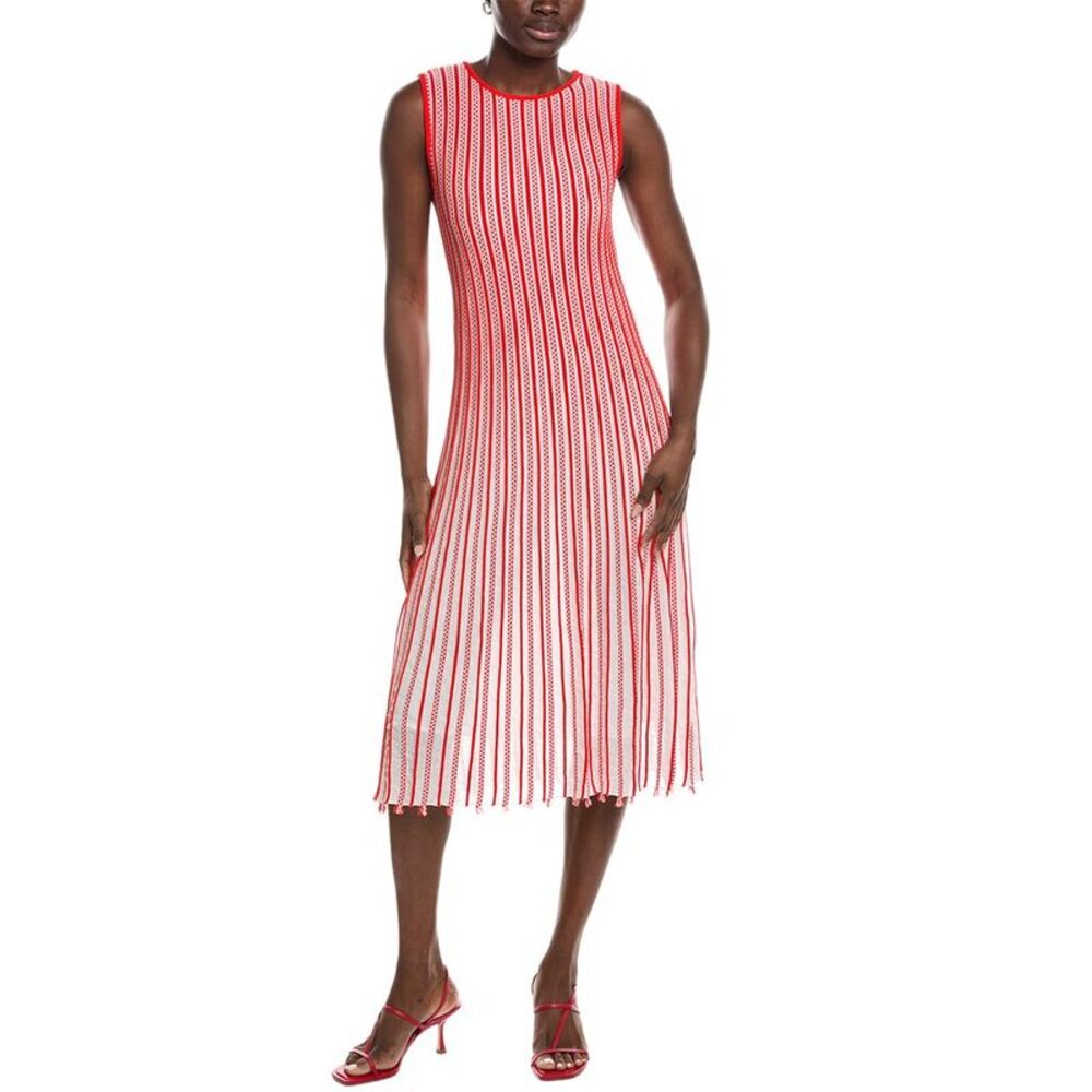 Marc Cain Womens  Knit Dress, Red